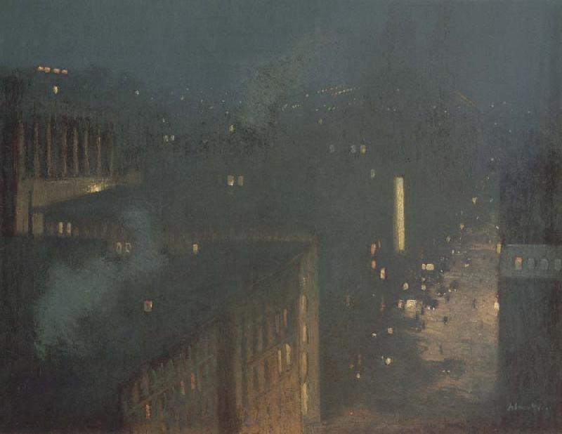 julian alden weir The Bridge Nocturne